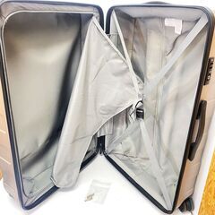 無印良品/MUJI 4輪ハードキャリー 87L 軽量 TSAロック キャリーバー高さ調節可能 ベージュ★買取帝国 志木店 無印良品/MUJI 4輪ハードキャリー 87L 軽量 TSAロック キャリーバー高