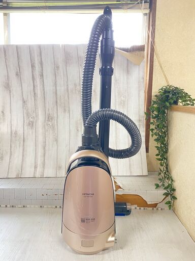 日立 掃除機 紙パック式 かるパック パワーブラシ CV-PD700 2017年製