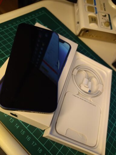 iPhone12mini ブルー 128G simフリー美品 | nycsummit.foodnicher.com