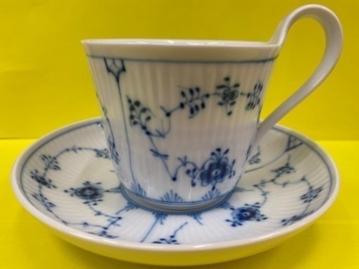 【愛品館江戸川店】ロイヤルコペンハーゲンブルーフルーテッド プレインハイハンドル ID102-024883-007
