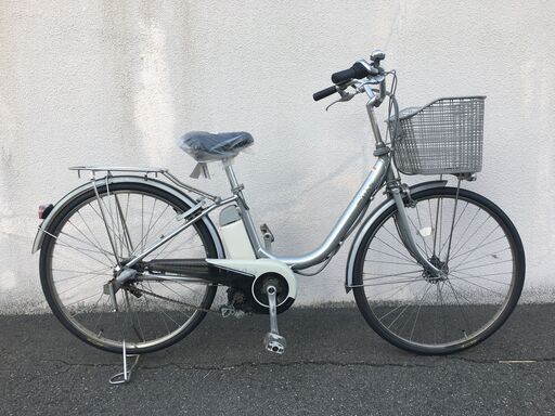 地域限定送料無料　ヤマハ　パス　新基準　子供乗せ　4AH　シルバー　アシスタ　ビビ　神戸市　電動自転車