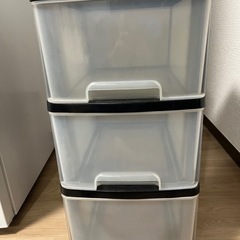 【ネット決済】3段クリアボックス