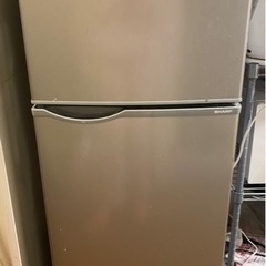 冷蔵庫　シャープ2017年製　無料　決まりました