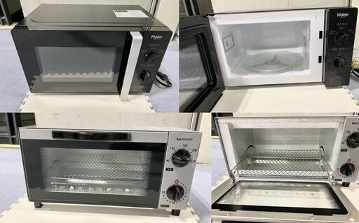 【家電一式】炊飯器・レンジ・オーブン・冷蔵庫・掃除機です