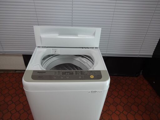 ID 003408　洗濯機　パナソニック　6K　２０１８年製　NA-F60B11
