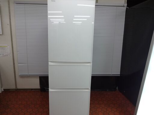 ID 000266　冷蔵庫　3ドア　東芝　363L　２０１８年製　GR-K36SXV(ZW)