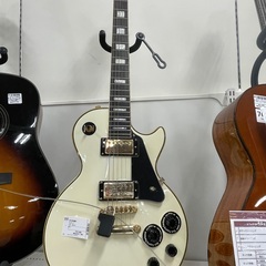 Epiphone エレキギター　レスポールカスタム　ホワイト　