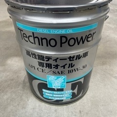 【ネット決済・配送可】ディーゼル車専用 10w-30 20L 未...