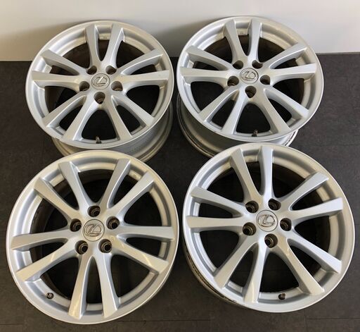 LEXUS 純正ホイール 8J/8.5J 18インチ オフセット45/50 5穴 PCD 114.3