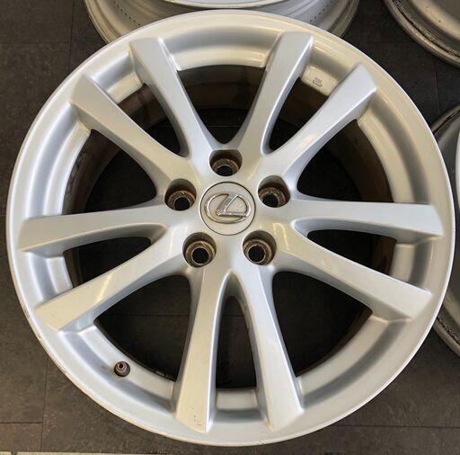 LEXUS 純正ホイール 8J/8.5J 18インチ オフセット45/50 5穴 PCD 114.3