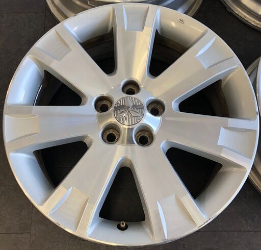 三菱 純正ホイール 7J×18インチ オフセット38 5穴 PCD114.3 4本