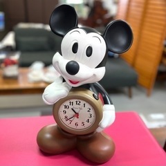 ミッキーマウスの置き時計