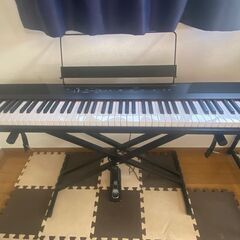 888M Alesis 電子ピアノ 88鍵盤 　ペダル・スタンド付
