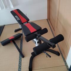 引取限定　アジャスタブルベンチ　アイロテック製