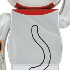 BE@RBRICK 招き猫 銀メッキ 発光 1000％