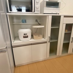 【ネット決済】キッチン食器棚　2セット　ほぼ新品