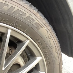 2021年製TOYO GIZ2 155/65/14  エクシーダ美品アルミセット激安