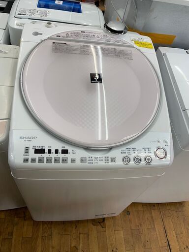 洗濯機　洗濯容量8kg　シャープ　ES-TX800-P　2011年製　〖リサイクルショップどりーむ鹿大前店〗