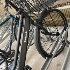 Panasonic ティモS 杉並　引き取り　黒　電動自転車