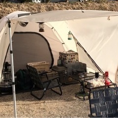 ユウカズロウテント サンドベージュ