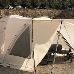 ユウカズロウテント サンドベージュ