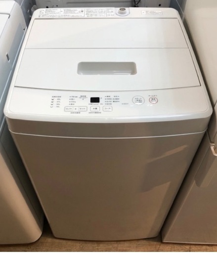 2019年　無印良品　全自動洗濯機　MJ-W50A