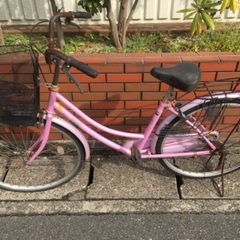 (chariyoshy 出品)26インチ　自転車　ピンク