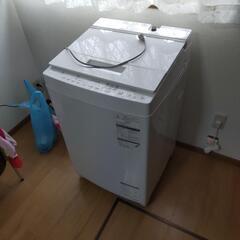 洗濯機　TOSHIBA　8kg　3/26受取可能な方