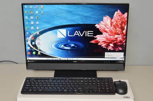中古良品 一体型パソコン 最新Windows10 NEC DA770/D Core i7-6500U/新品爆速SSD512GB/メモリ8GB/ブルーレイ/23.8インチ/カメラ/テレビ機能