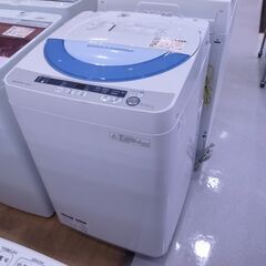 シャープ 2015年製 洗濯機 ES-GE55P-A 【モノ市場...