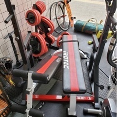 【🎊セットでお得🉐 一部部品欠品💦】トレーニング器具一式セット