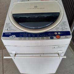 商談中【無料】完動品!!　TOSHIBA　東芝　洗濯機　6kg