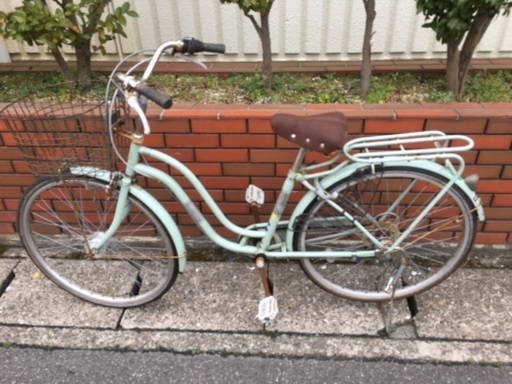 (chariyoshy 出品)26インチ　自転車　ギア付き