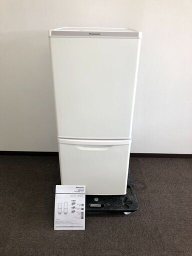 パナソニック 2ドア冷蔵庫 138L NR-B14DW-W 2021年製