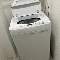 シャープ 洗濯機（1人・2人暮らし用）