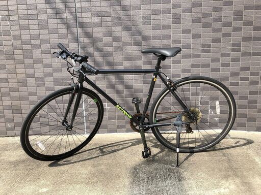 【大幅値下】クロスバイク　自転車スタンドおよび空気入れもおつけします