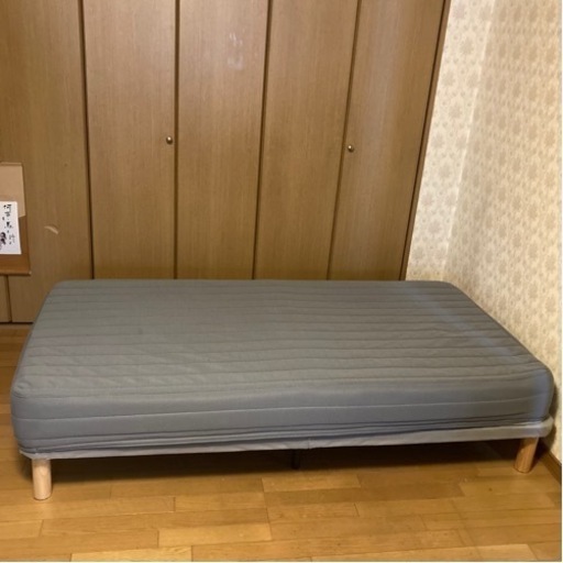 ニトリ 脚付き 二つ折りマットレスカバー取外し可能 Marie 高石の寝具 マットレス の中古あげます 譲ります ジモティーで不用品の処分