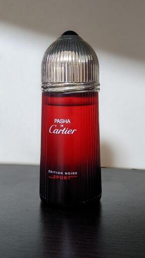 ほぼ未使用】カルティエ 香水 PASHA EDITION NOIR SPORT 【公式通販】