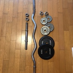 バーベル120cm ダンベル37cm プレート13kg