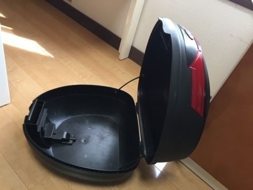 TW200アルミキャリア+トップケース