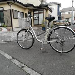 SANYO ENELOOP  CY-SPF26D　3.1AH ３段 26型　LED　充電器付き　シルバー 狭山市引き取り限定