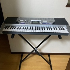 早い物勝ち❗️値下げ【ほぼ未使用】カシオ電子ピアノキーボード　折...