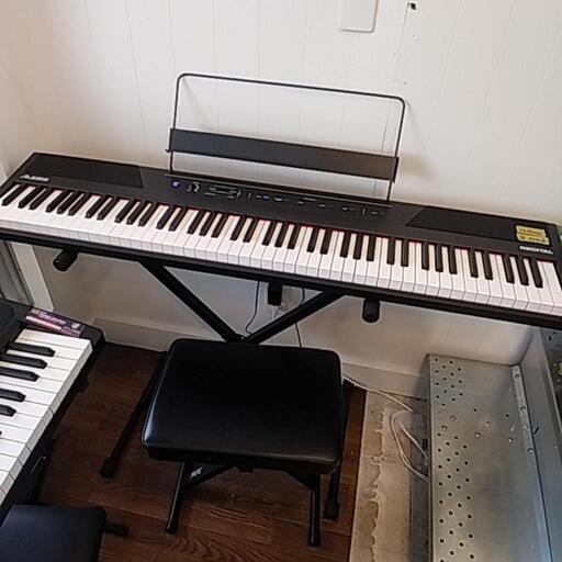 Alesis 88鍵 初心者 向け 電子ピアノ フルサイズセミウェイト鍵盤 Recital41903