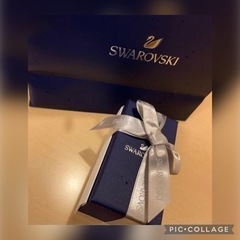 【ネット決済・配送可】未使用☆SWAROVSKI ブレスレットバングル