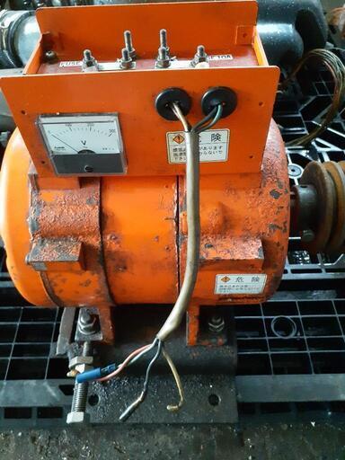 国産電機 100v発電機