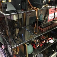 ☆中古 激安！！￥1,000！！陳列棚　家具　収納家具　幅112...