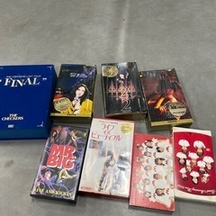 VHS ビデオ　中島みゆき　VOL.7.8.10 他ビデオセット　
