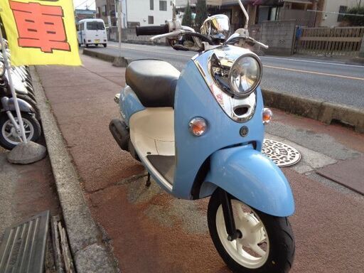 NO.4218　ビーノ（ＶＩＮＯ）　水冷４サイクルエンジン　ライトブルー　☆彡 排気量　50 cc