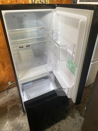 U0703 三菱 2ドア冷蔵庫 146L 2018年 ブラック