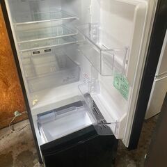 U0703  三菱　2ドア冷蔵庫　１４６L　2018年　ブラック